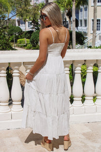 Z Supply: Balos Striped Maxi Dress - Natural