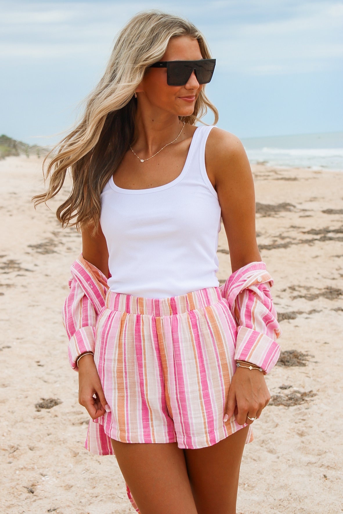 Z Supply: Saturdays Stripe Shirt - Multi