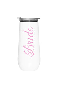 Bride Champagne 12oz Tumbler | Makk Fashions