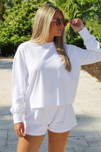 Z Supply: Ellis Sweatshirt - White