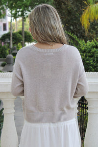Z Supply: Coastal Sweater - Oatmeal Heather