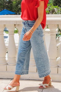 Dear John: Audrey Wide Leg Jean - Hillcress