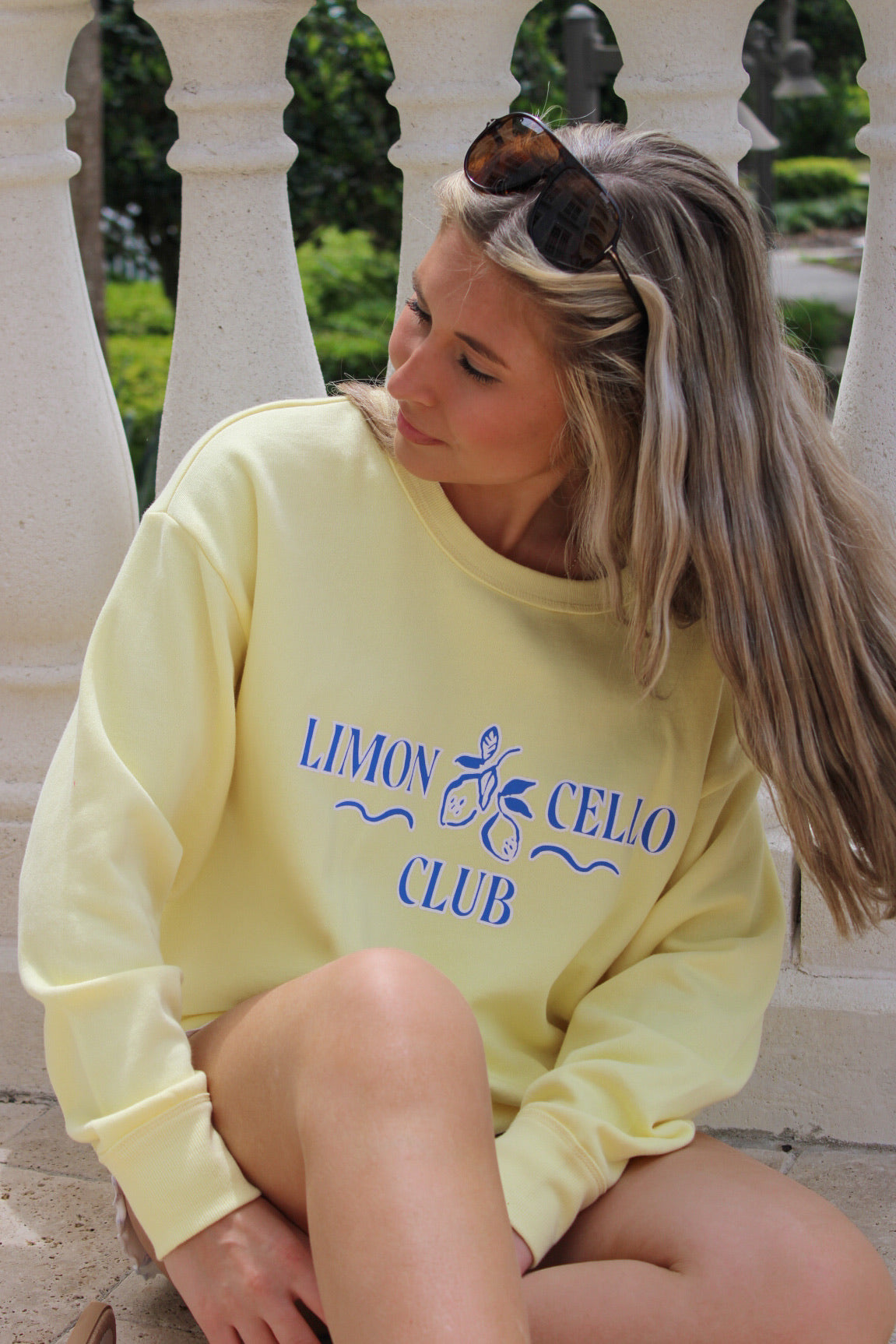 Z Supply: Limoncello Sweatshirt - Lemonade