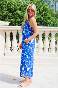 Z Supply: Cala Floral Flared Jumpsuit - Oceanside
