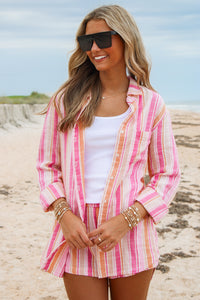 Z Supply: Saturdays Stripe Shirt - Multi