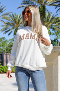Z Supply: Oversized Mama Sweatshirt - White Shell