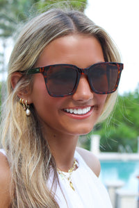 Otra: Fyn Sunglasses - Tortoiseshell
