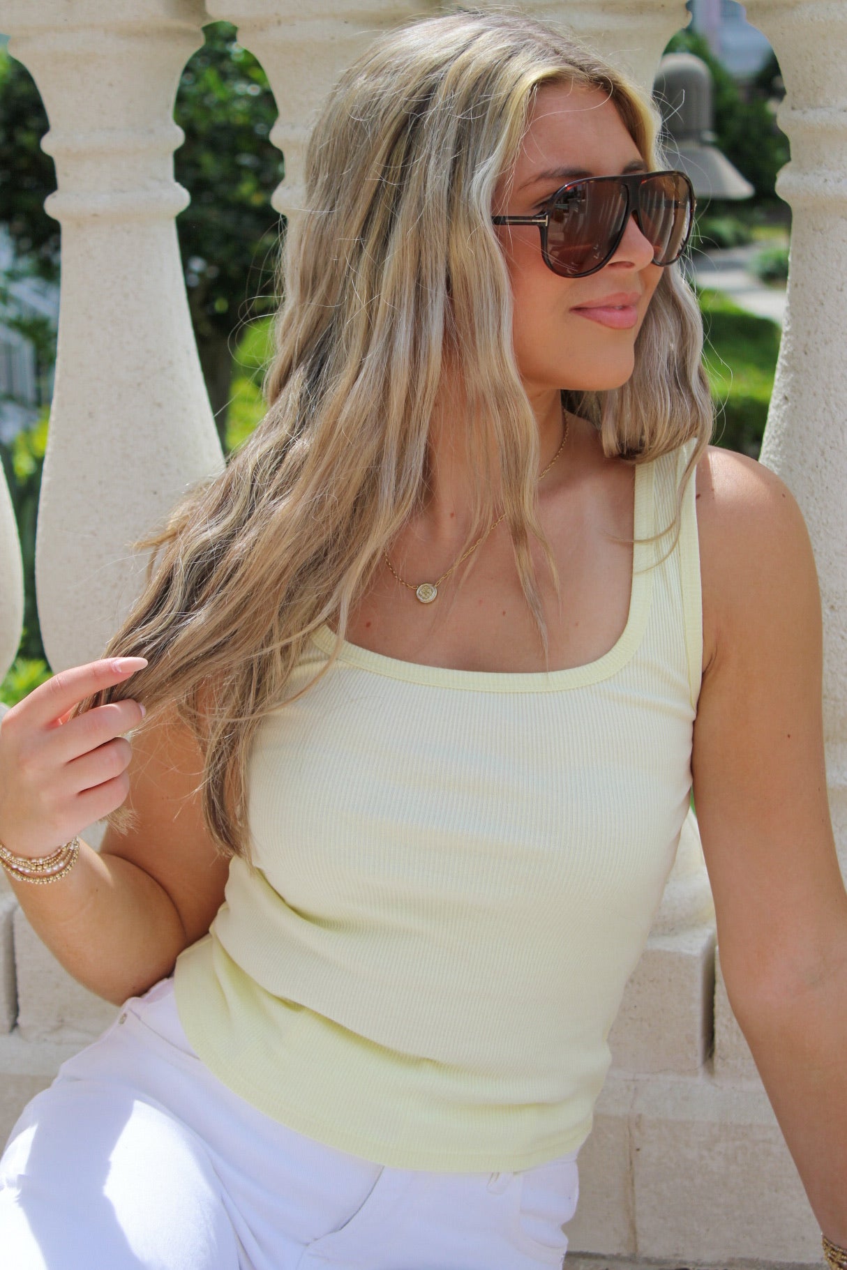 Z Supply: Danya Tank - Mellow Yellow