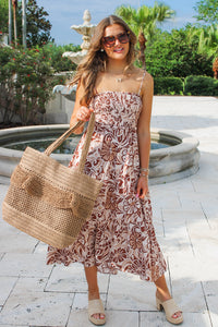 Coastal Summers Straw Tote Bag - Natural