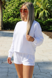 Z Supply: Ellis Sweatshirt - White
