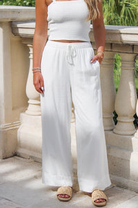Z Supply: Easton Linen Pant - White