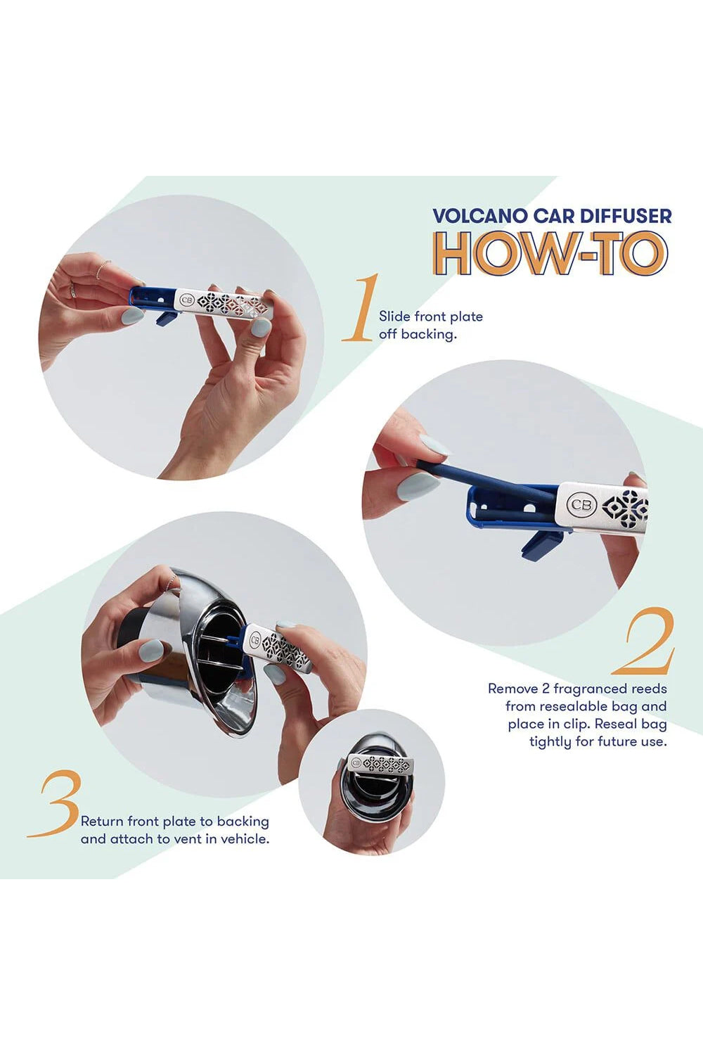 Capri Blue: Volcano Fragranced Car Diffuser Refills | Makk Fashions