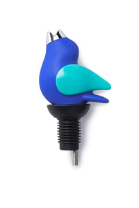 Chirpy Top Wine Pourer - Cobalt/Aqua | Makk Fashions