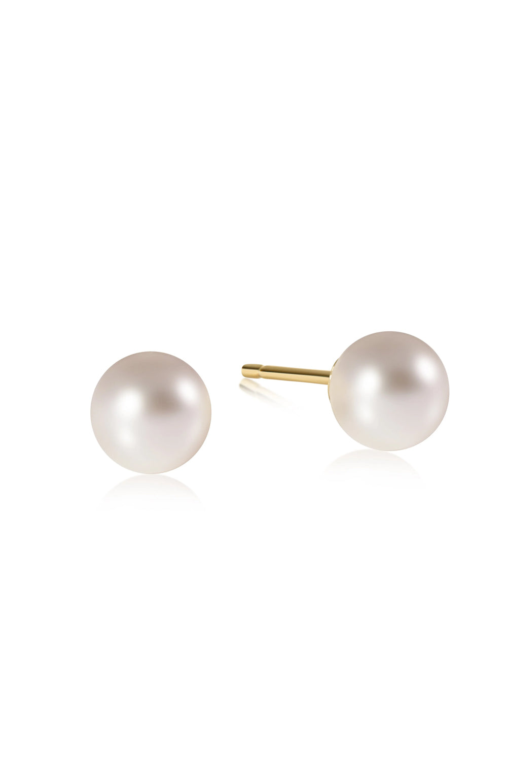 enewton: Classic 10mm Ball Stud - Pearl | Makk Fashions