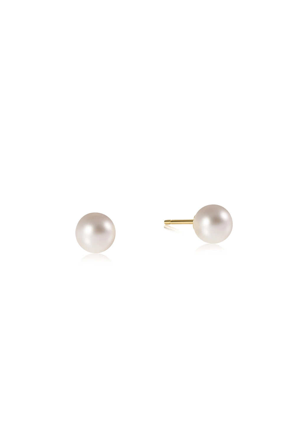 enewton: Classic 6mm Ball Stud - Pearl | Makk Fashions