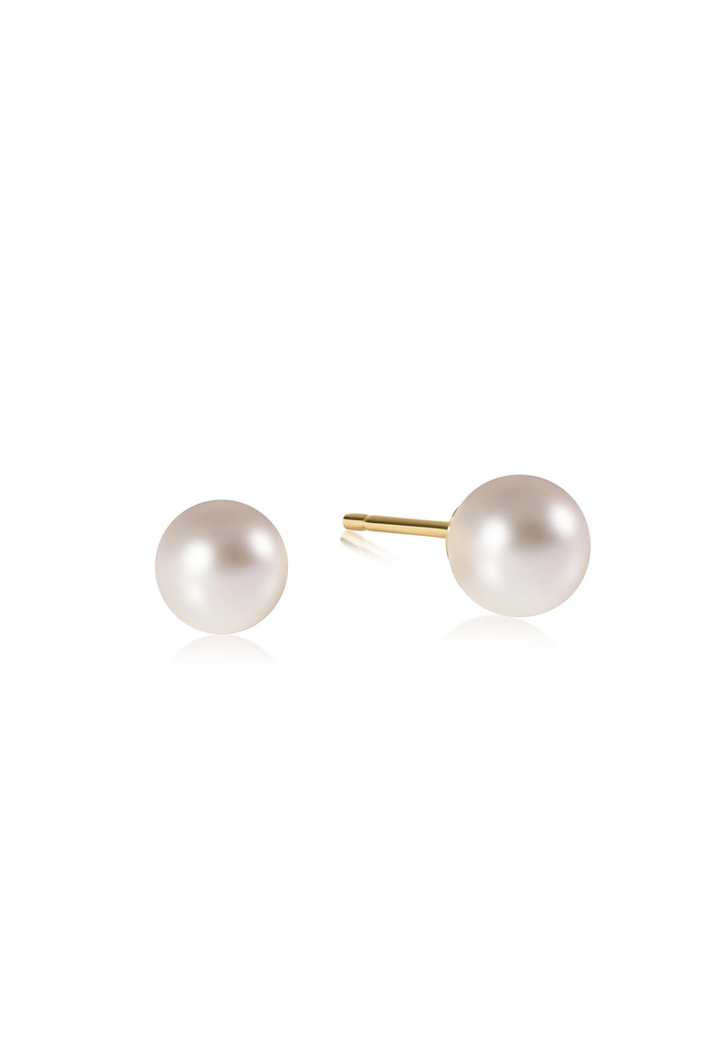 enewton: Classic 8mm Ball Stud - Pearl | Makk Fashions