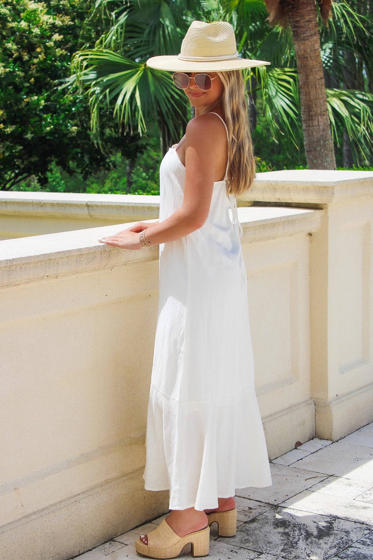 Z Supply: Coast Maxi Dress - White
