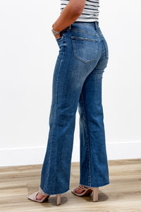 Dear John: Fiona High Rise Wide Leg Jeans - Natal | Makk Fashions