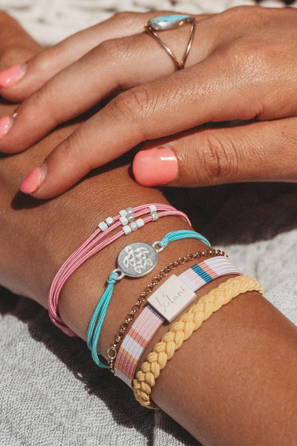 K'Lani: Embrace Hair Tie Bracelets | Makk Fashions
