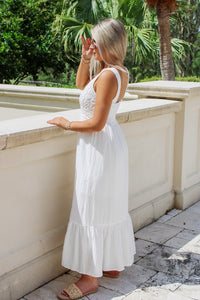 Dear John: Chasity Novelty Dress - White