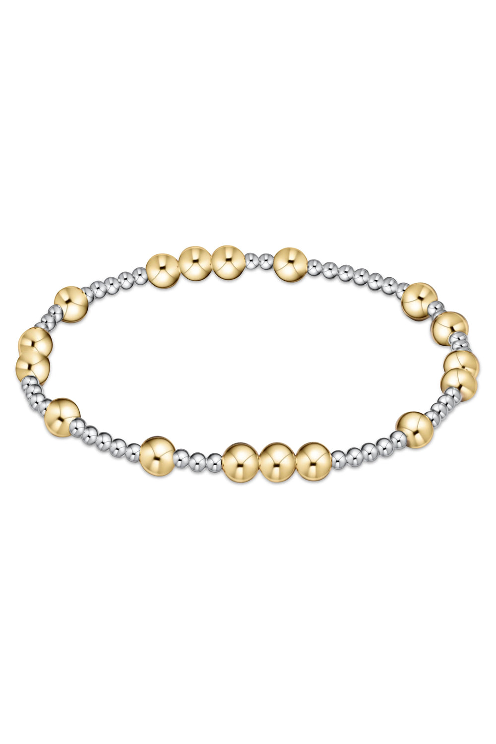 enewton: Hope Unwritten 5mm Bead Bracelet - Mixed Metal | Makk Fashions