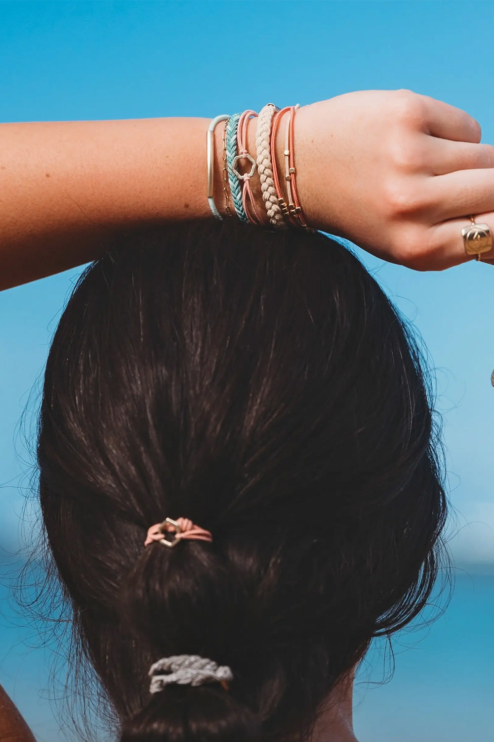 K'Lani: Live Hair Tie Bracelets | Makk Fashions