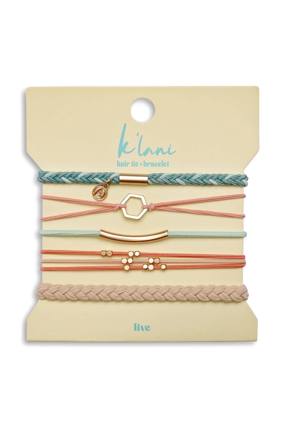 K'Lani: Live Hair Tie Bracelets | Makk Fashions