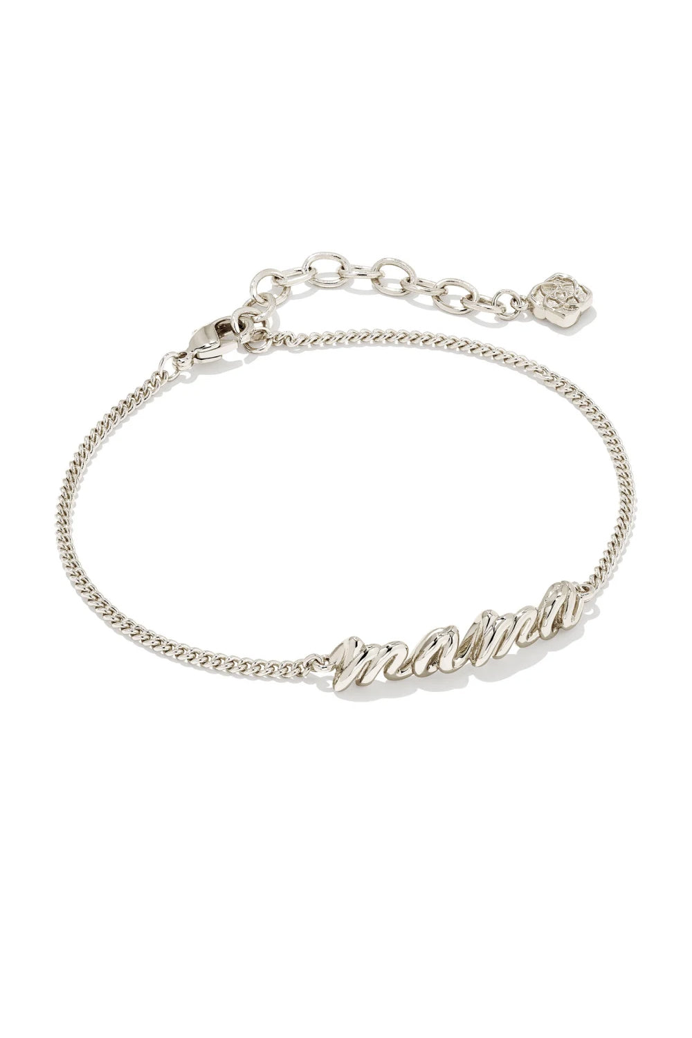 Kendra Scott: Mama Script Bracelet - Silver | Makk Fashions