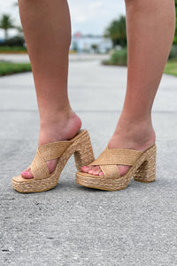 Matisse: Caravan Platform Heel - Cognac | Makk Fashions