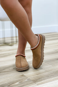 Matisse: Zen Cozy Mule Slipper - Cognac | Makk Fashions