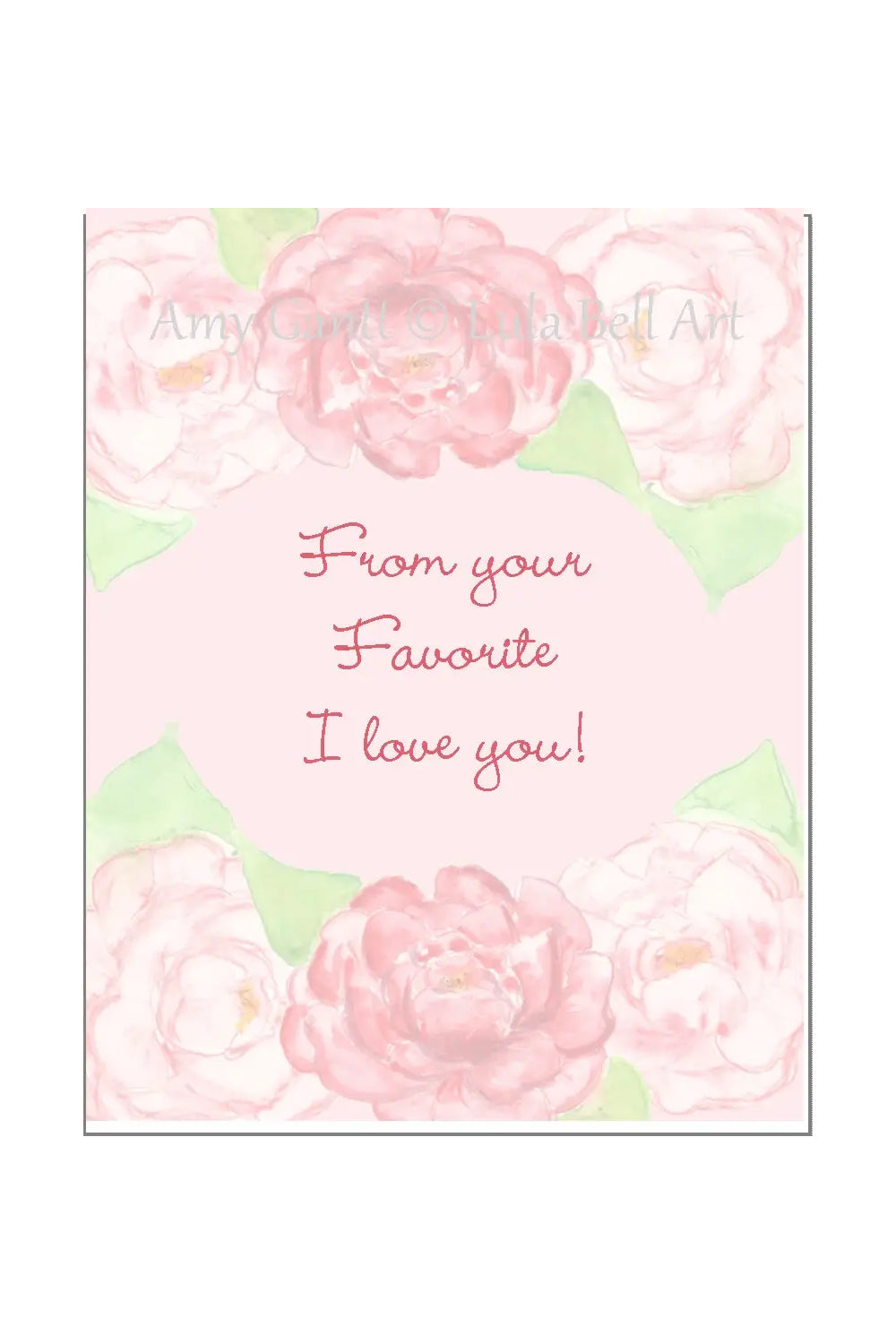 Mother's Day Flowers For Mom Greeting Card | Makk Fashions
