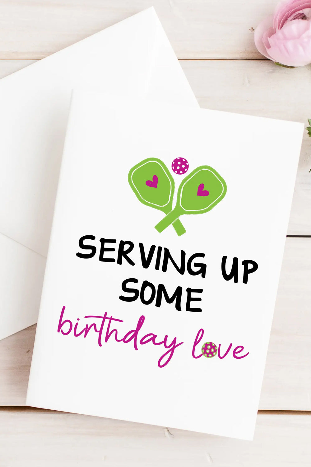 Pickleball Birthday Card | Makk Fashions