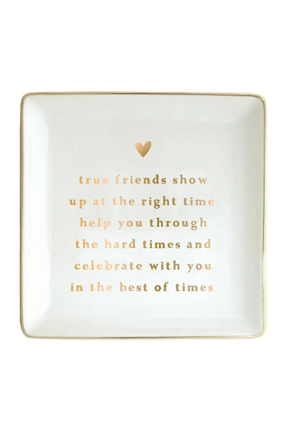 True Friends Ceramic Trinket Dish | Makk Fashions