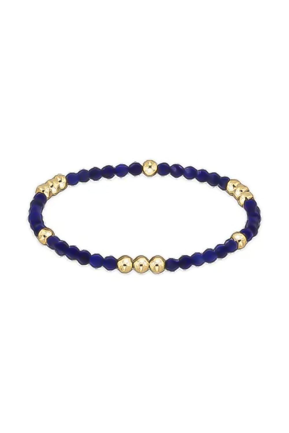 enewton: Worthy Pattern 3mm Bead Bracelet - Lapis | Makk Fashions