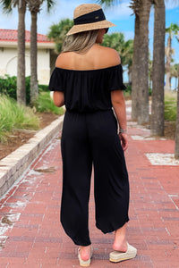 Z Supply: Fortuna Crop Top - Black | Makk Fashions