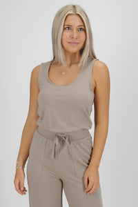 Z Supply: Layover Jumpsuit - Gray | Makk Fashions