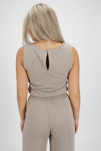 Z Supply: Layover Jumpsuit - Gray | Makk Fashions