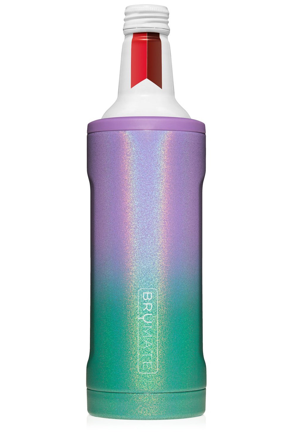 BruMate Hopsulator Bott'l Bottle Cooler - Glitter Mermaid