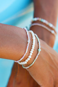 Lotus & Luna: Amazonite Goddess Bracelet | Makk Fashions