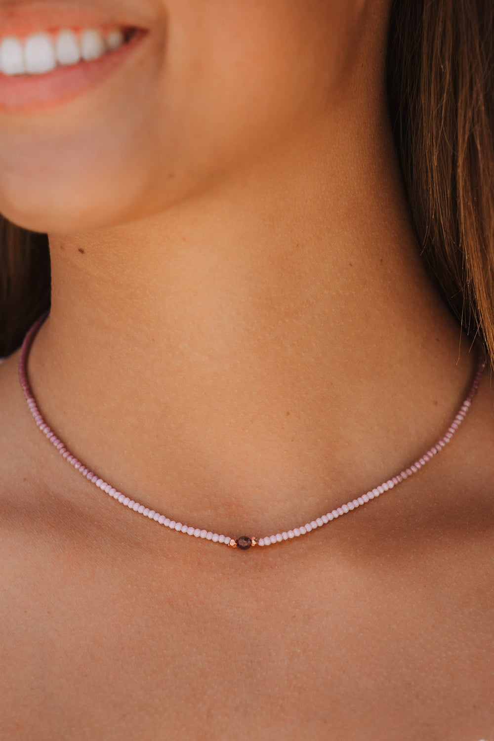 Lotus & Luna : Amethyst Goddess Necklace | Makk Fashions