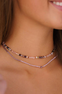 Lotus & Luna : Amethyst Goddess Necklace | Makk Fashions