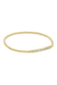 Kendra Scott: Addison Stretch Bracelet - Gold | Makk Fashions