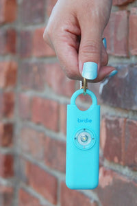 She's Birdie: Alarm Keychain - Aqua | Makk Fashions