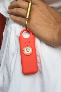 She's Birdie: Alarm Keychain - Coral | Makk Fashions