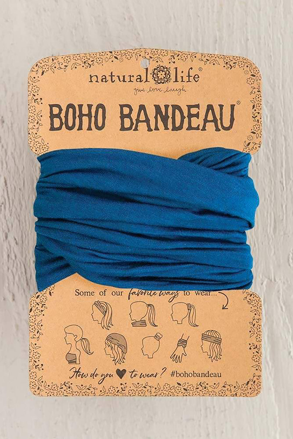 Teal Boho Bandeau - Natural Life