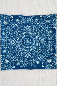 Navy Mandala Half Boho Bandeau | Natural Life