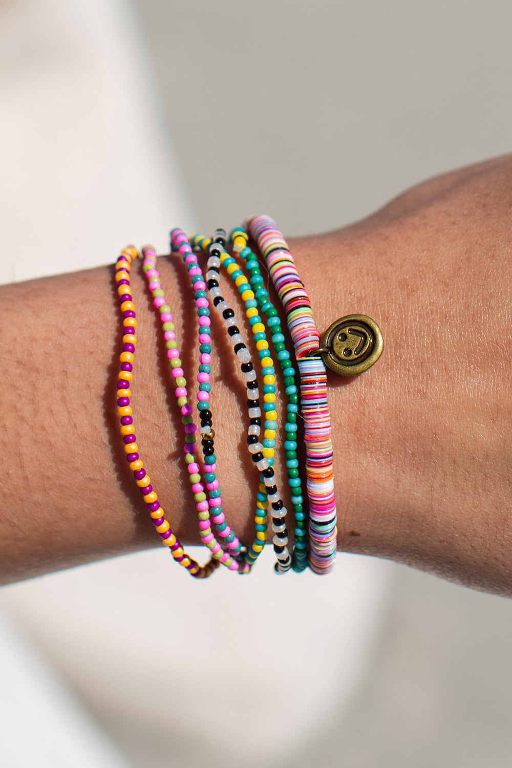 Natural Life: Beaded Bracelet Set