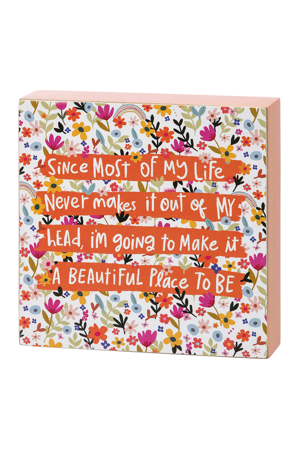 Block Sign - Make It A Beautiful Place To Be | Makk Fashions