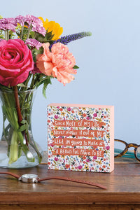 Block Sign - Make It A Beautiful Place To Be | Makk Fashions