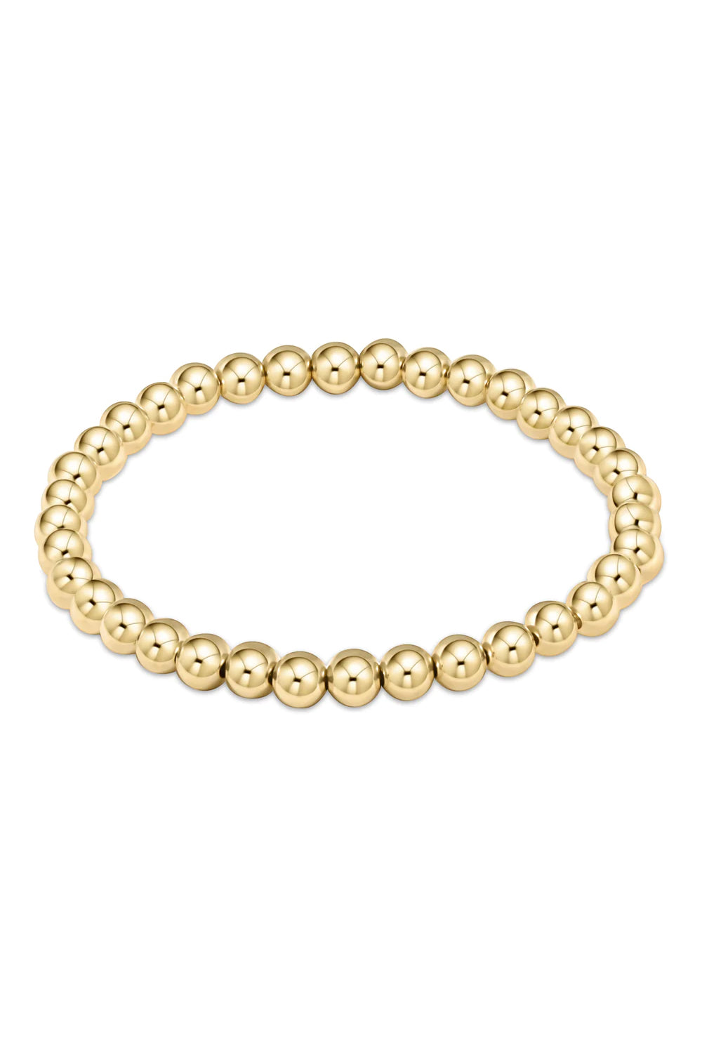 enewton: Classic 5mm Bead Bracelet - Gold | Makk Fashions